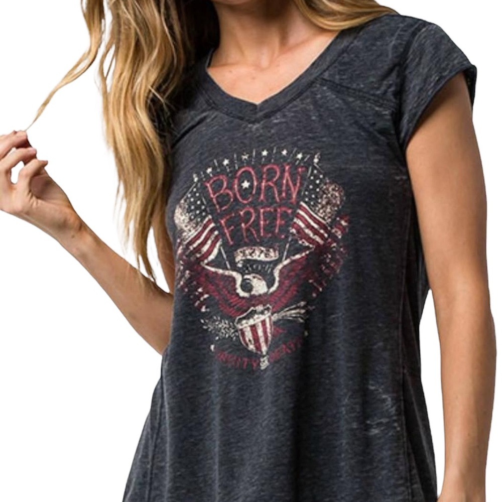White Crow born free muscle tee medium - Picture 6 of 10